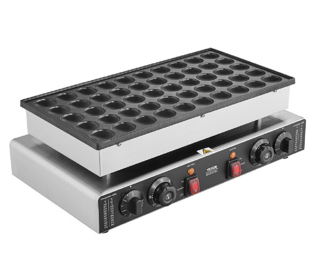 Търговска Машина за Мини Холандски Палачинки (Poffertjes) – 50 бр., 1700W GB Vedex