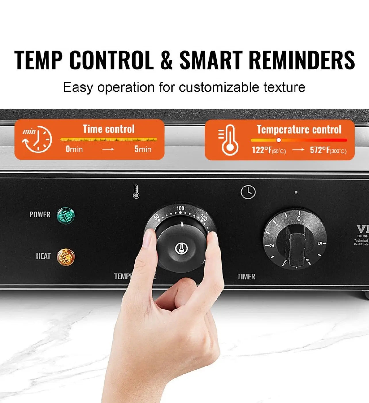 Търговска Машина за Белгийски Вафли – 10 бр. Правоъгълна, 1550W GB Vedex