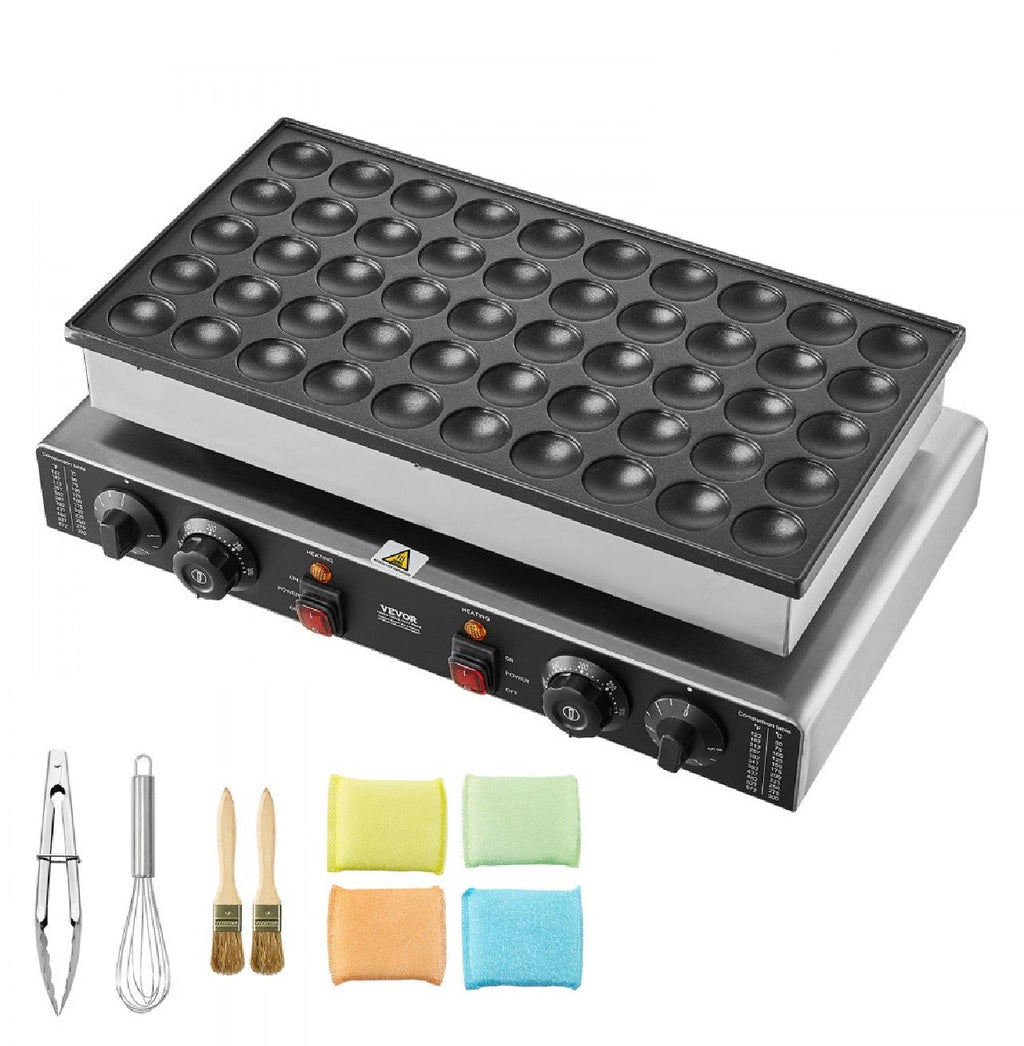 Търговска Машина за Мини Холандски Палачинки (Poffertjes) – 50 бр., 1700W GB Vedex