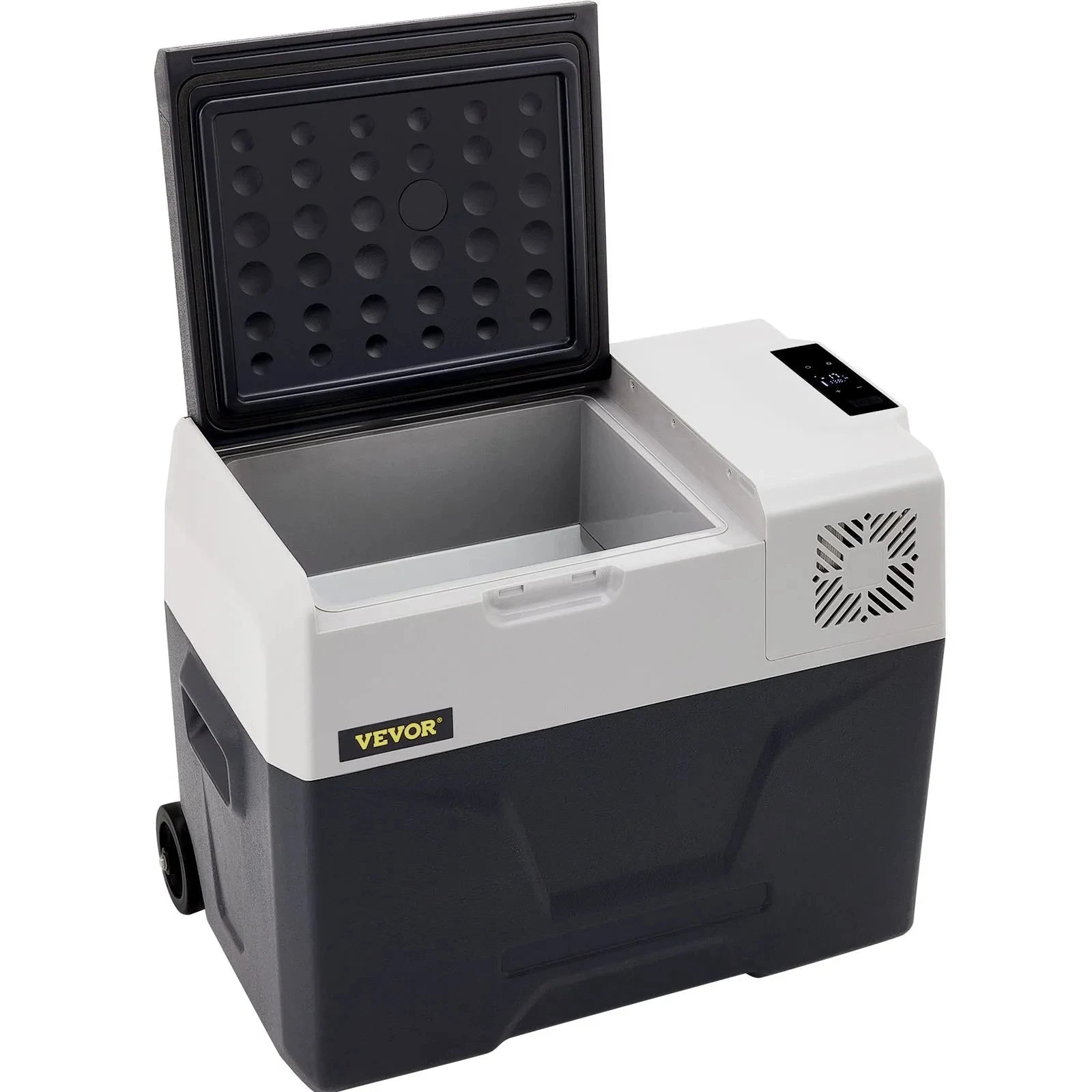 EU Warehouse Ready Stock 30L VEVOR Car Refrigerator Single Zone Portable Freezer with Wheels and Handle GB Vedex