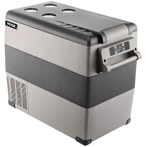 EU Warehouse VEVOR Car Refrigerator 55L Compressor Portable Small Refrigerator Car Refrigerator Freezer Vehicle Car GB Vedex