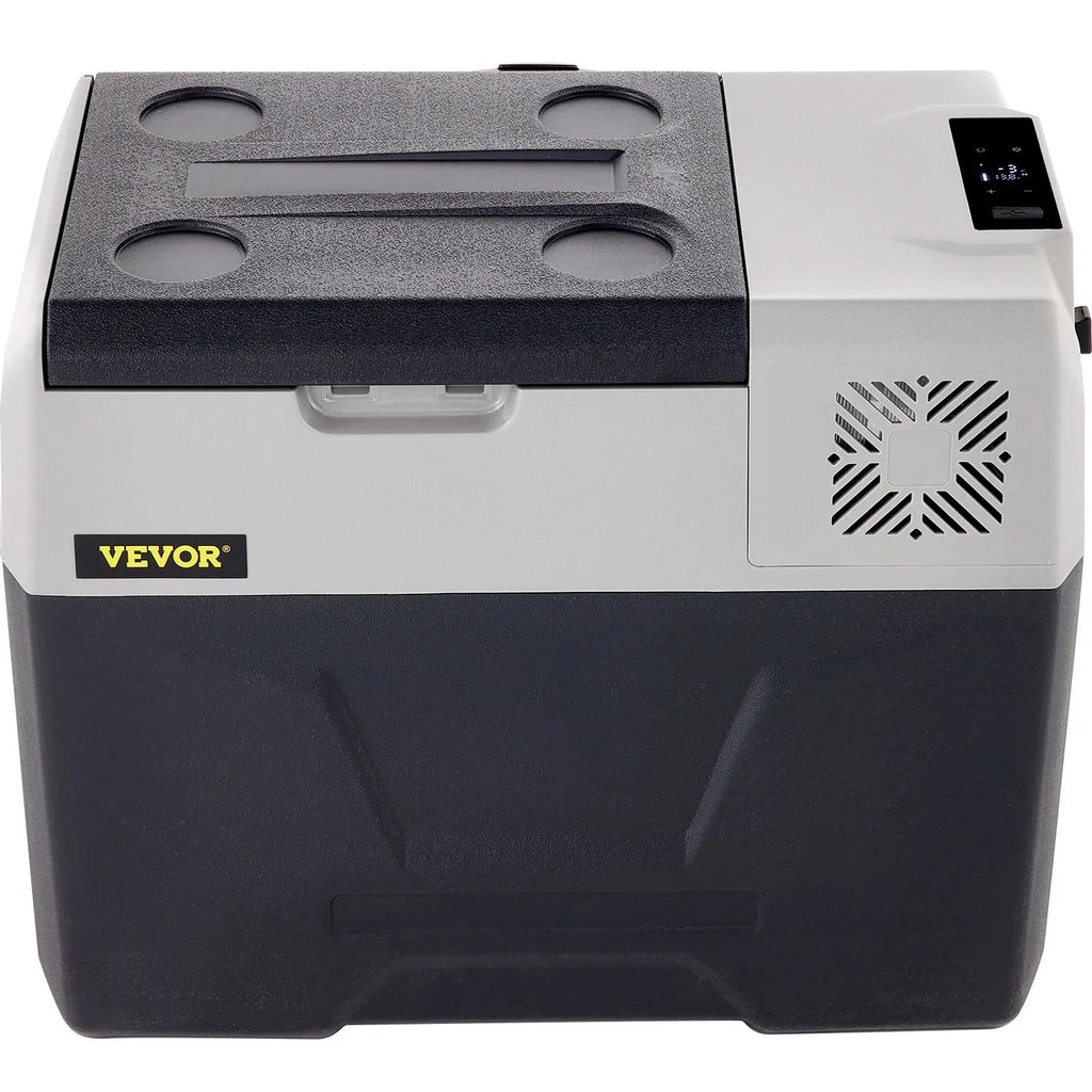 EU Warehouse Ready Stock 30L VEVOR Car Refrigerator Single Zone Portable Freezer with Wheels and Handle GB Vedex