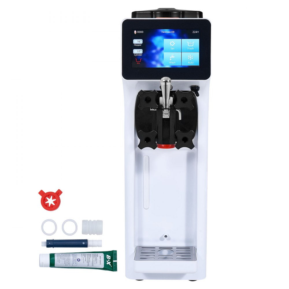 Машина за мек сладолед 900W – Единичен вкус, 10 л/ч, сензорен екран - GB Vedex