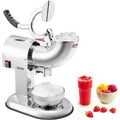 High-Capacity VEVOR Electric Ice Crusher, 440 lbs/Hour Stainless Steel Snow Cone Maker with Four Blades and Included Bowl - GB Vedex